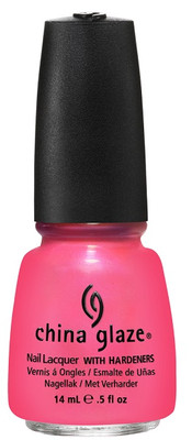 China Glaze Nail Polish Lacquer Pink Lumeria -.5oz