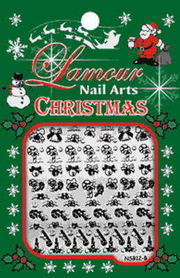 Lamour Chirstmas Nail Art - Nsb12