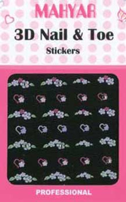 3D Nail & Toe Stickers - K06