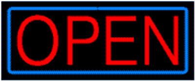 Neon Sign - Open Neon Sign - Open