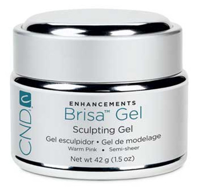 CND Brisa Sculpting Gel: Warm Pink - Semi Sheer - 1.5oz/42g