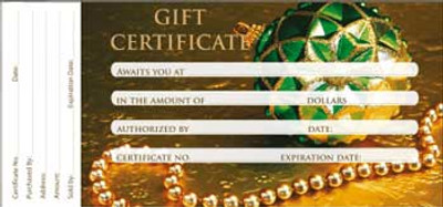 Gift Certificate - 50ct / Design PEARL NECKLACE (GC111)