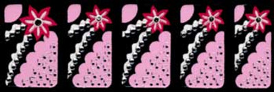 3-D Nail Sticker - Series 109-12