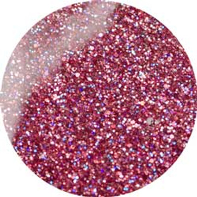 LE Light Elegance UV/LED Glitter Gel Tickled Pink - .575 oz (17 mL)