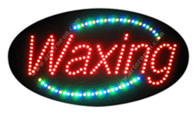 Animation & Flashing LED Sign - Waxing