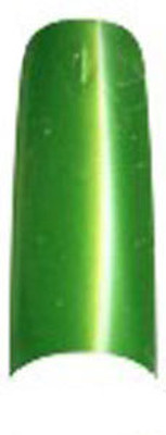 Lamour Color Nail Tips: Lime Pearl - 110ct
