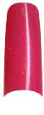 Lamour Color Nail Tips: Metallic Pink - 110ct