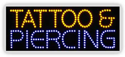 Electric LED Sign - Tattoo 2298