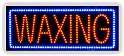 Electric LED Sign - Waxing  2341