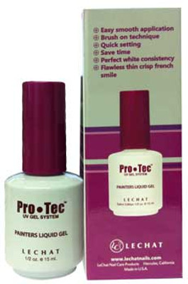 LeChat Pro-Tec Painters Liquid Gel (Ultra White) .5oz 15 mL