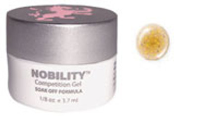 LeChat Nobility Glitter Spritz Series Gel: Tame Leopard - 1/8oz