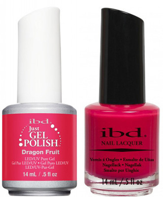 ibd Just Gel Polish & Nail Lacquer Dragon Fruit - .5oz