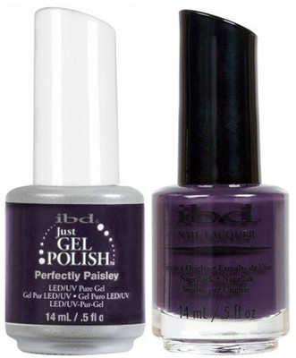 ibd Just Gel Polish & Nail Lacquer Perfectly Paisley - .5oz