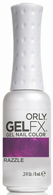 Orly Gel FX Soak-Off Gel Razzle  - .3 fl oz / 9 ml