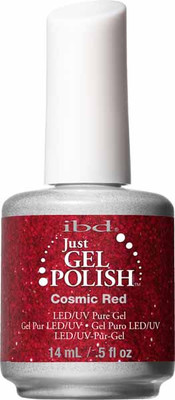 ibd Just gel Polish Cosmic Red - .5oz