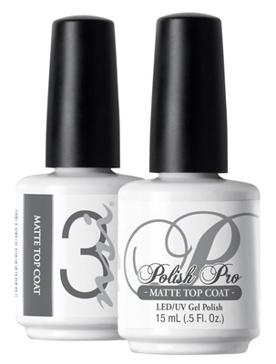 NSI Polish Pro LED/UV MatteTop Coat - .5oz (15 mL)