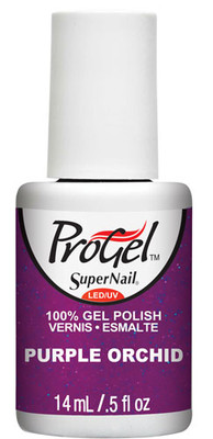 SuperNail ProGel Polish Purple Orchid - .5 fl oz / 14 mL