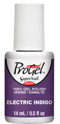 SuperNail ProGel Polish Electric Indigo - .5 fl oz / 14 mL