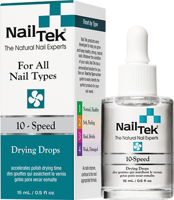 Nail Tek 10-SPEED Polish Drying Drops - 0.5oz