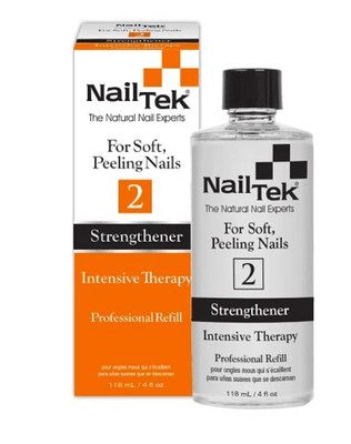 NailTek Intensive Therapy II Strengthener for soft peeling nails - 118 ml/ 4 fl oz.