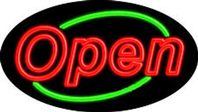 Neon Flashing Sign Open_1