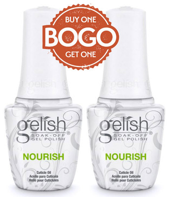 Gelish NOURISH Cuticle Oil - .5oz - Buy One & Get One FREE!