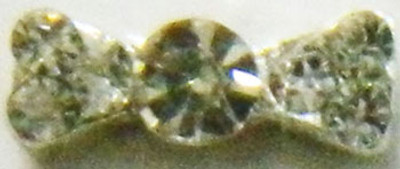 3D Rhinestones Crystal Nail Metal Charms B044