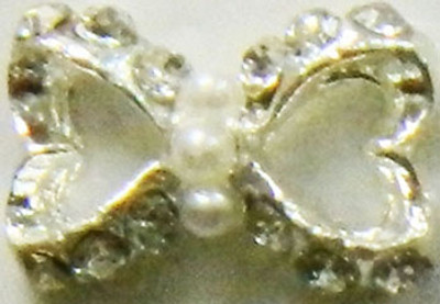 3D Rhinestones Crystal Nail Metal Charms B103