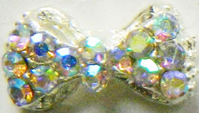 3D Rhinestones Crystal Nail Metal Charms B121