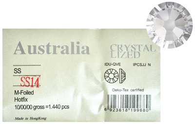 Australia Crystal Lized SS14 Master 1440ct