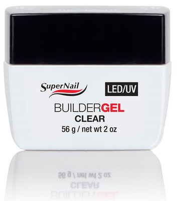 SuperNail LED/UV Builder Gel Clear 56g / 2oz