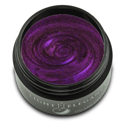 Light Elegance UV/LED Glitter Gel Violet - .57 oz (17 ml)