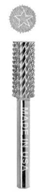 Titanium Small Barrel Carbide Bit: Ex-Coarse 1/8"