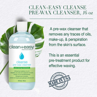 Clean + Easy Cleanse Pre Wax Cleanser - 16oz