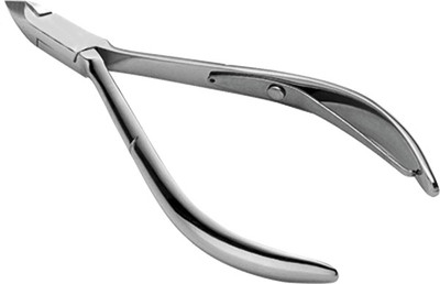 Niko Silver Cobalt Square Cuticle Nipper # 16