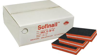 2 Way PETITE (Slim) ORANGE Buffer - 500ct/box 2 Way PETITE (Slim) ORANGE Buffer - 500ct/box