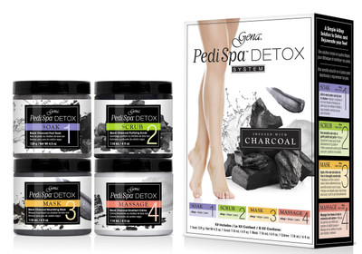 Pedi spa Detox Black Charcoal Intro Kit