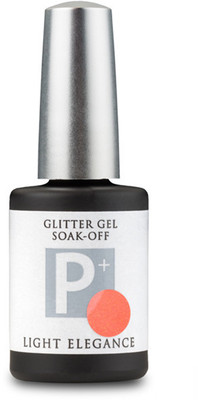 Light Elegance P+ Glitter Gel Polish Orange Crush - 11.8 ml