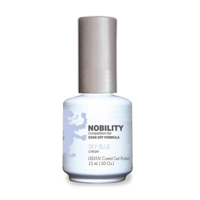 LeChat Nobility LED/UV Cured Gel Polish Sky Blue - .5 oz  15 ml