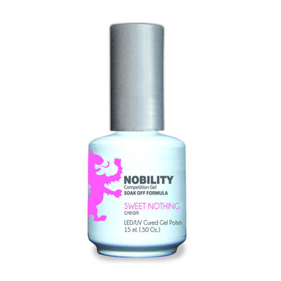 LeChat Nobility LED/UV Cured Gel Polish Sweet Nothing - .5 oz  15 ml
