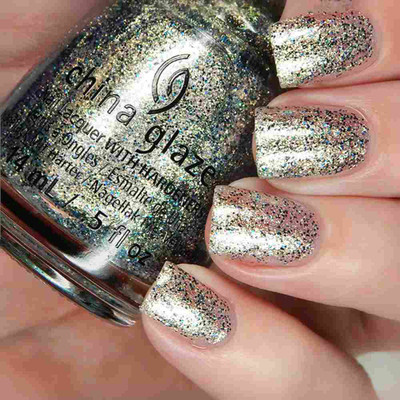 China Glaze Nail Polish Lacquer Holo At Ya Girl ! -.5oz