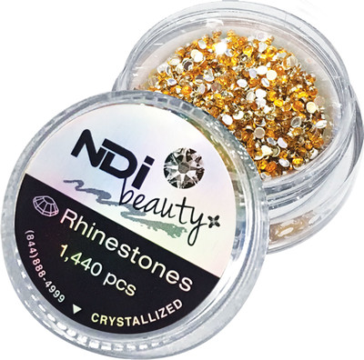 NDI beauty Crystallized Rhinestones - Smoke Topaz 1440 pcs