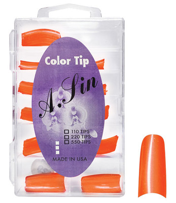 A. Sin Assorted Color Nail Tips - 110ct # 35