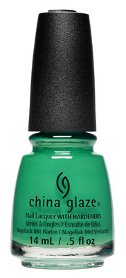 China Glaze Nail Polish Lacquer Emerald Bae! - .5oz