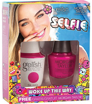 Gelish Soak off Gel Polish Two Of a Kind - Woke Up This Way - 1/2 oz e 15 ml