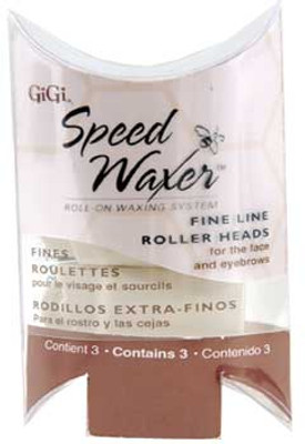 GiGi Fine Roller Head 3pk