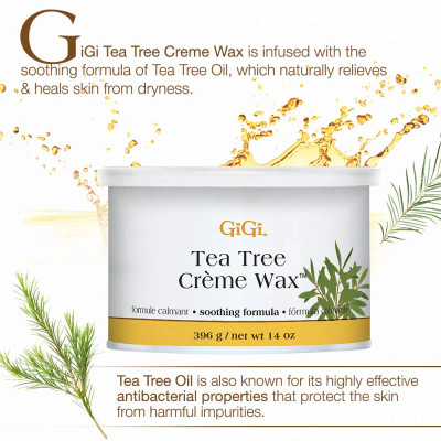 GiGi Tea Tree Wax - 14oz