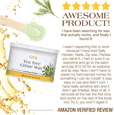 GiGi Tea Tree Wax - 14oz