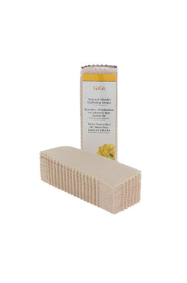 GiGi Natural Muslim Epilating Strips - Small - 100 Pack