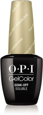OPI Gelcolor Soak-Off This Isn't Greenland - .5 oz 15mL